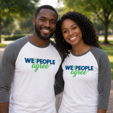 Classic 3/4 Sleeve Raglan Tee - Logo on Front