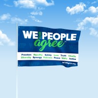 Full Color Large Flag - 3' x 5' 